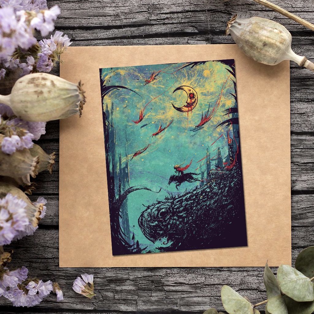 #50 — Почтовая открытка «Невеста края»