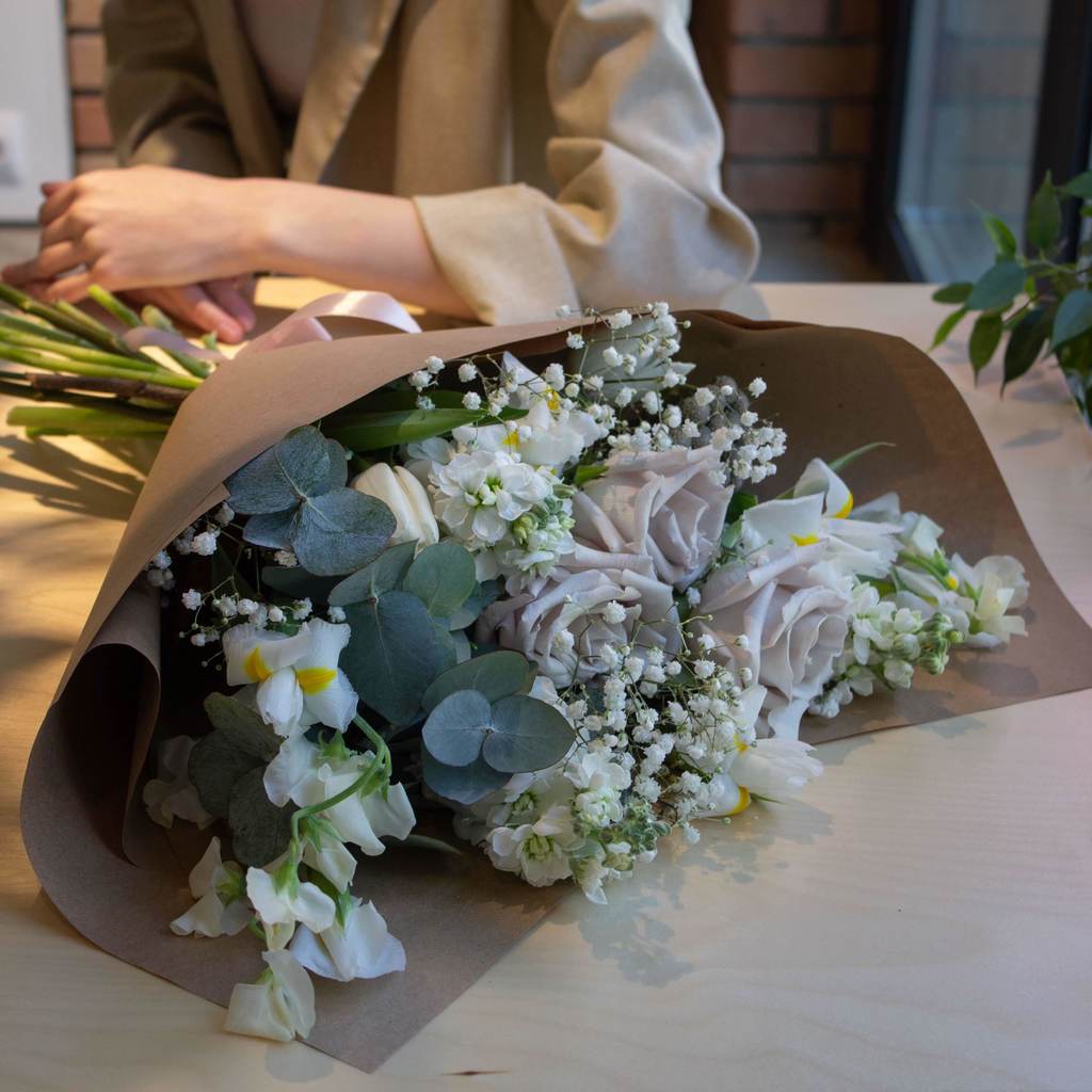 Букет с розами