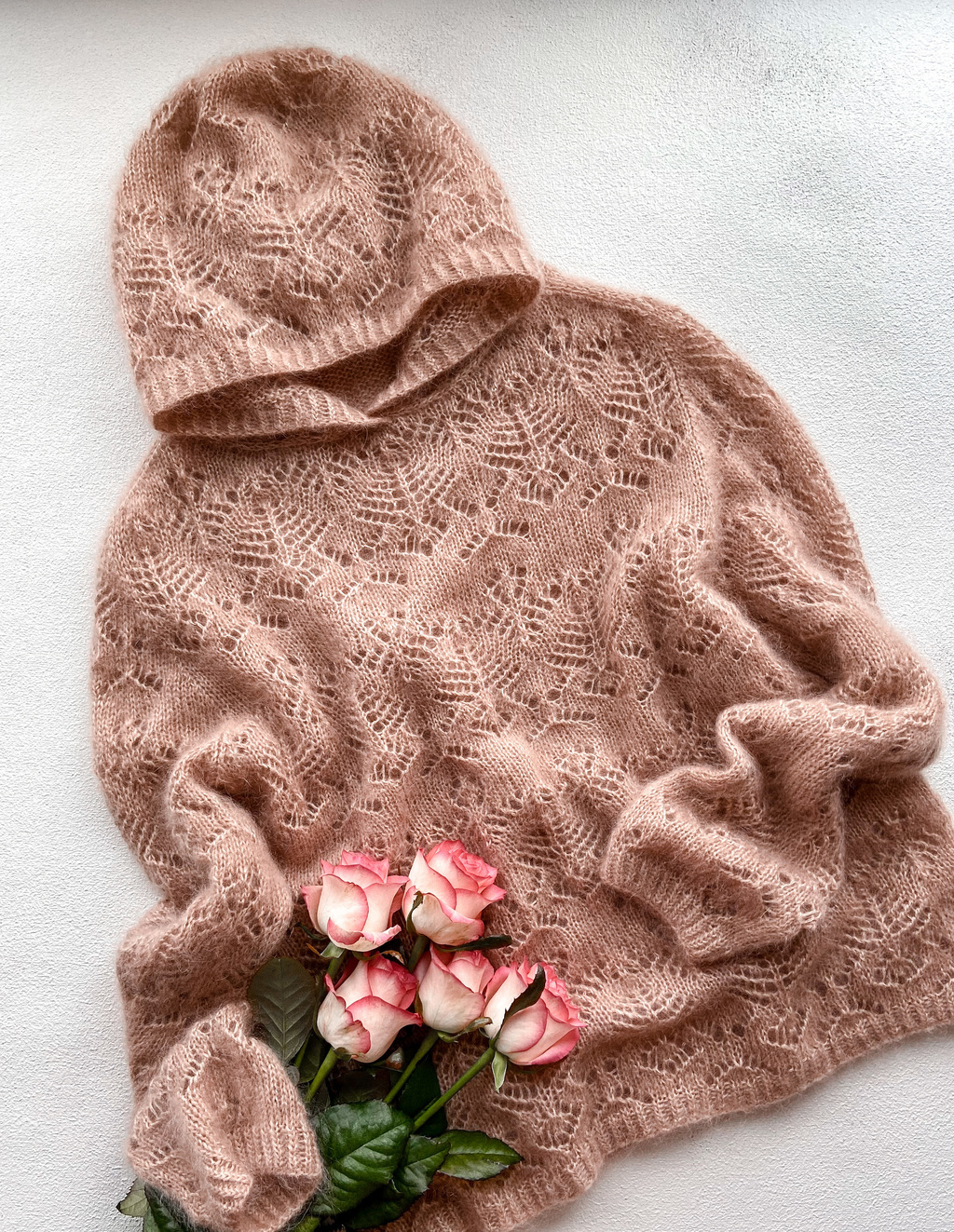 Мастер-класс спицами Худи "Comfort"