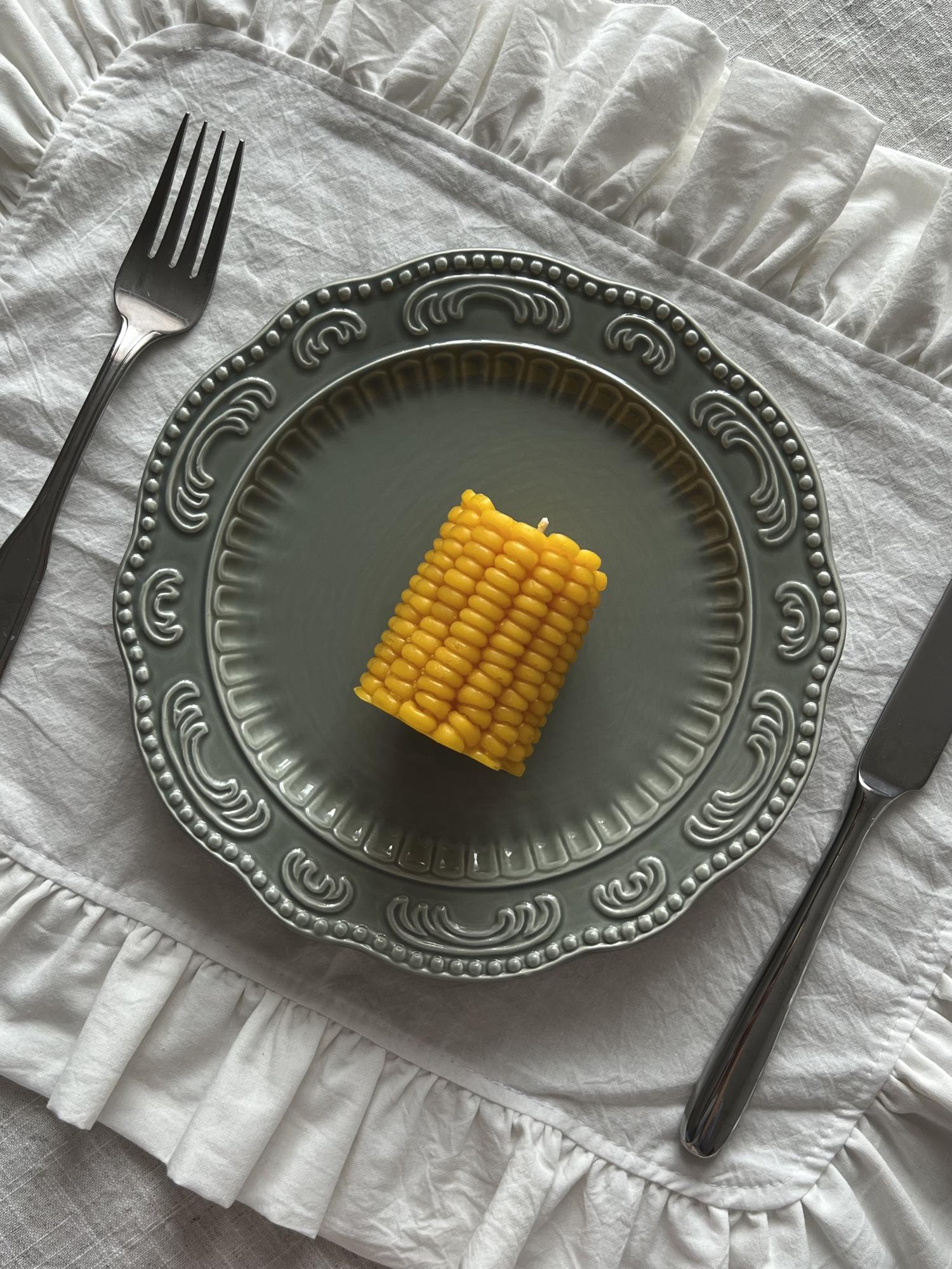 Фигурная свеча "Кукуруза"