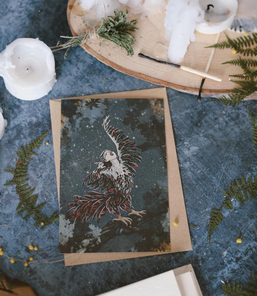 Почтовая открытка "Сирин"