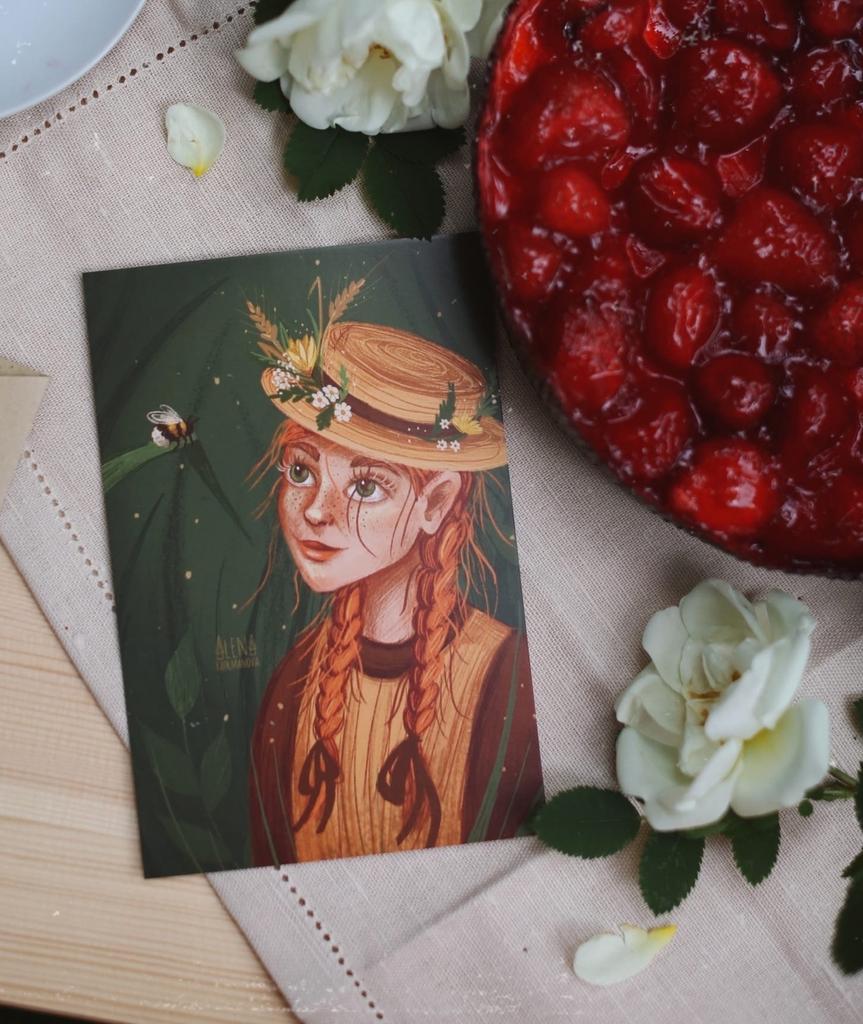 Открытка "Энн"