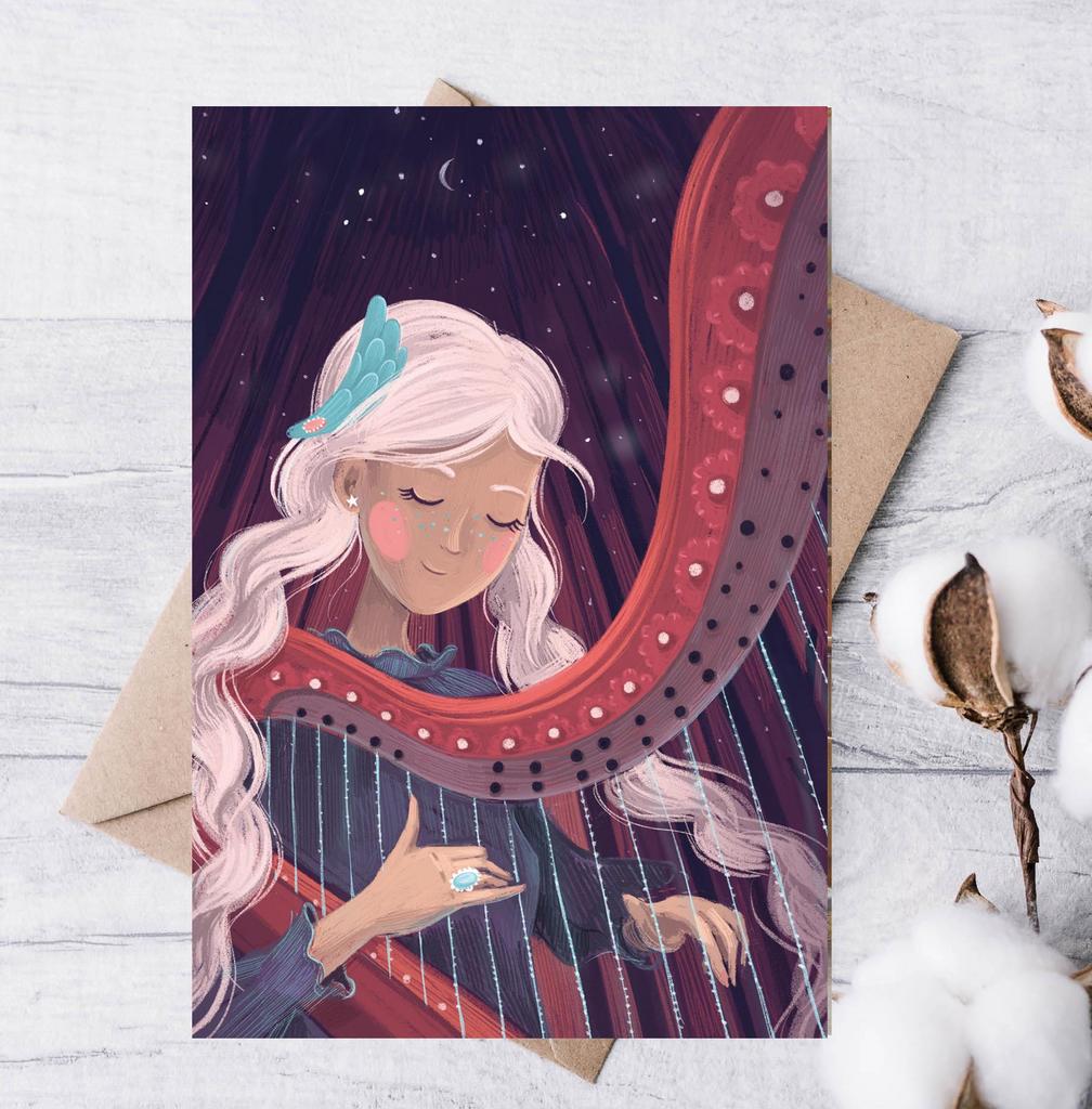 Открытка "Музыка сердца"