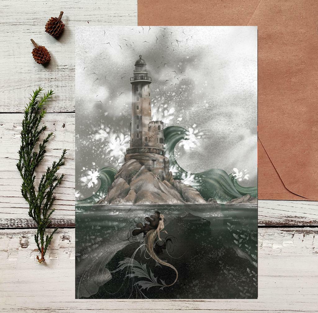 Почтовая открытка "Сны мыса Анива"