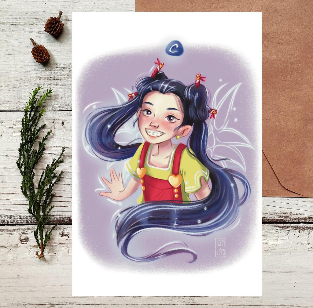Открытка "Чародейка Хай Лин"