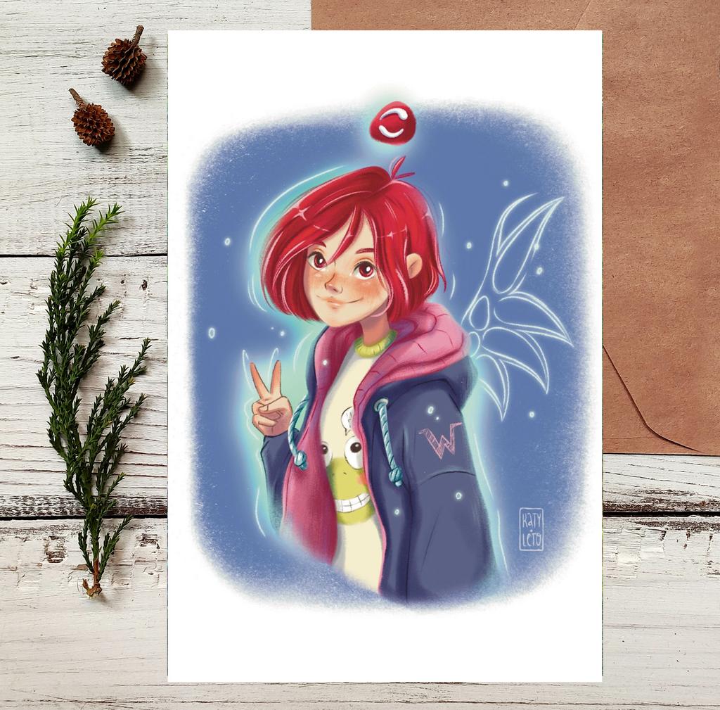 Открытка "Чародейка Вилл"