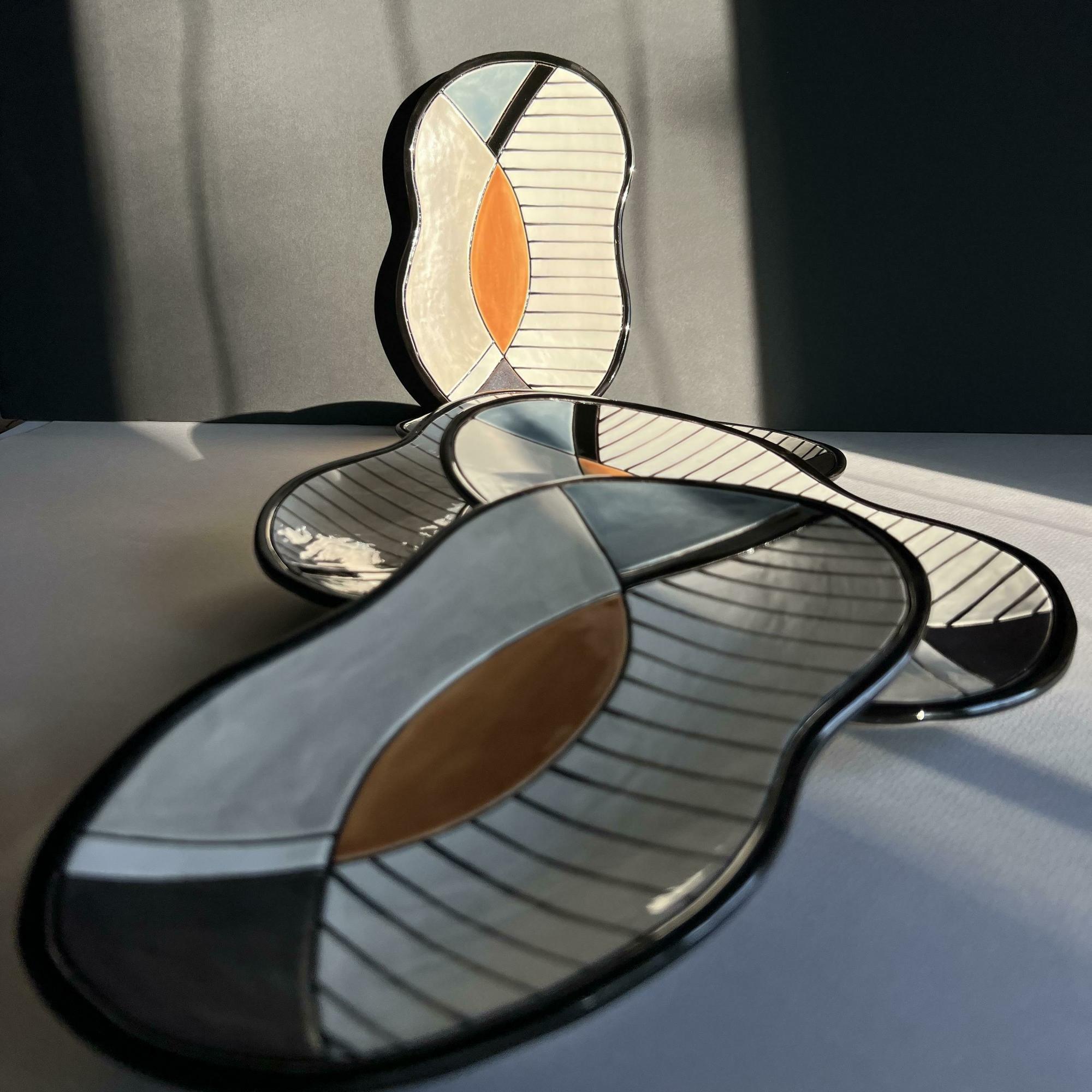 Блюдо "Абстракция" №20