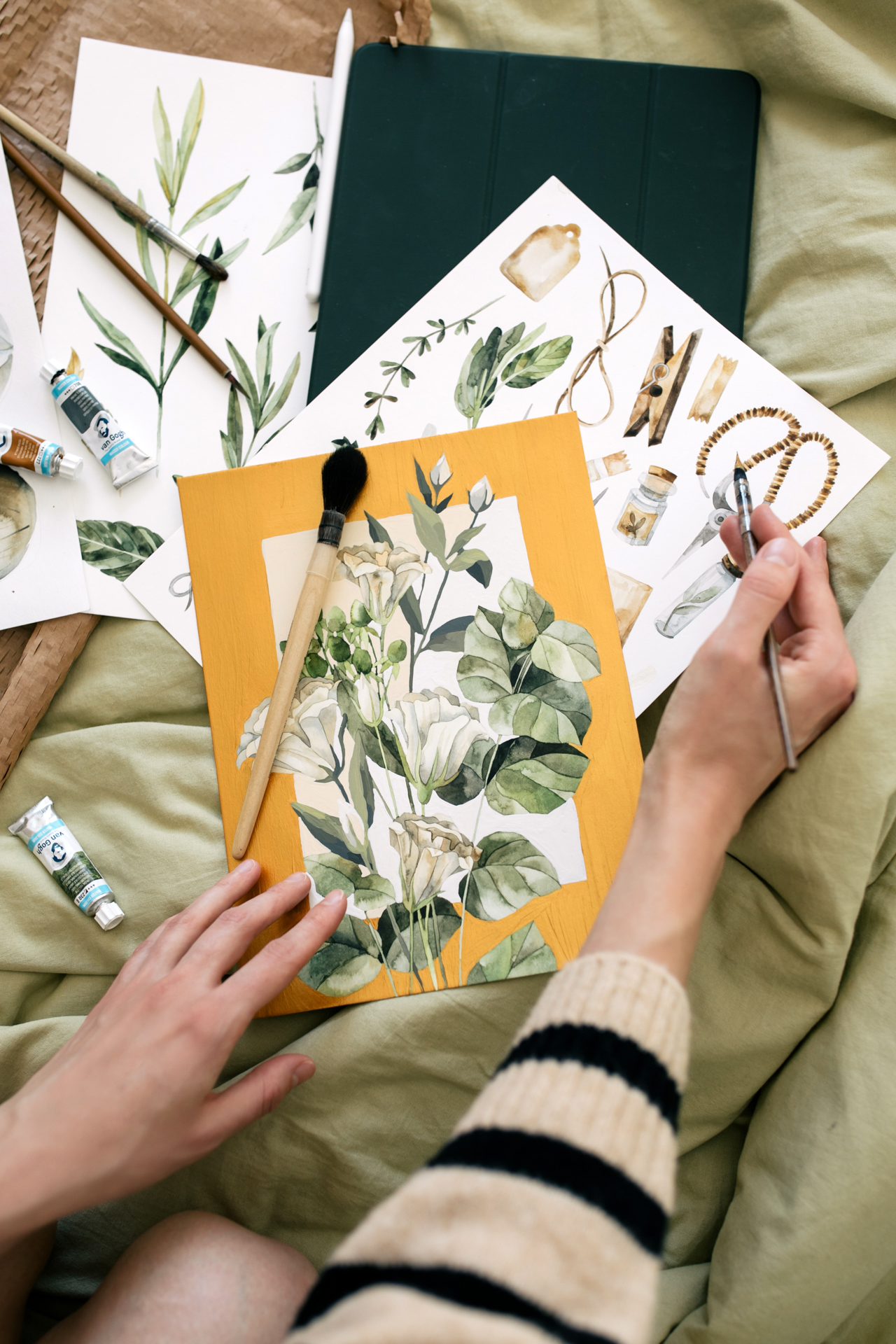 Курс по акварельной иллюстрации