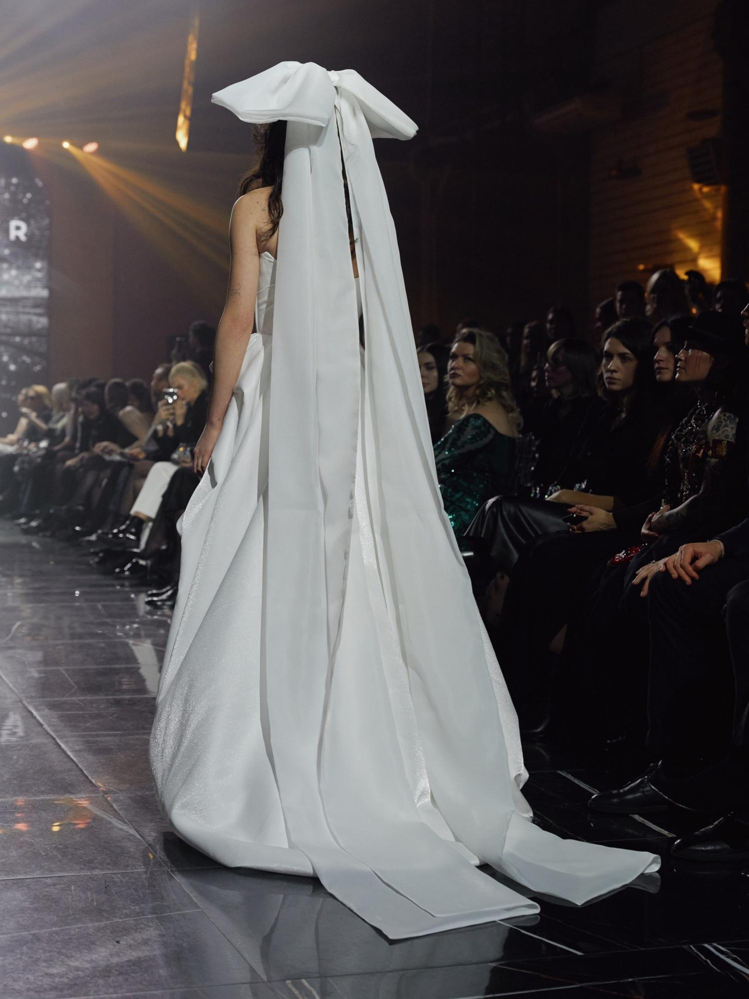 Фата бант из органзы