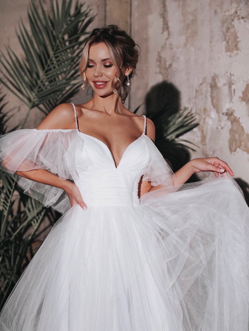 Пышное свадебное платье Белла