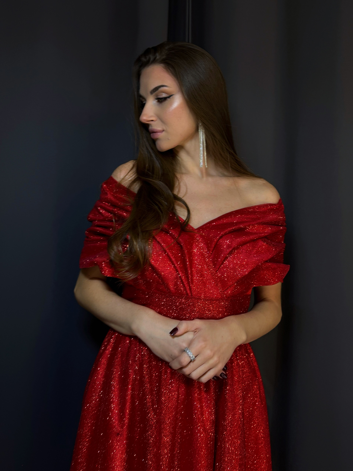 Вечернее платье Семида ред