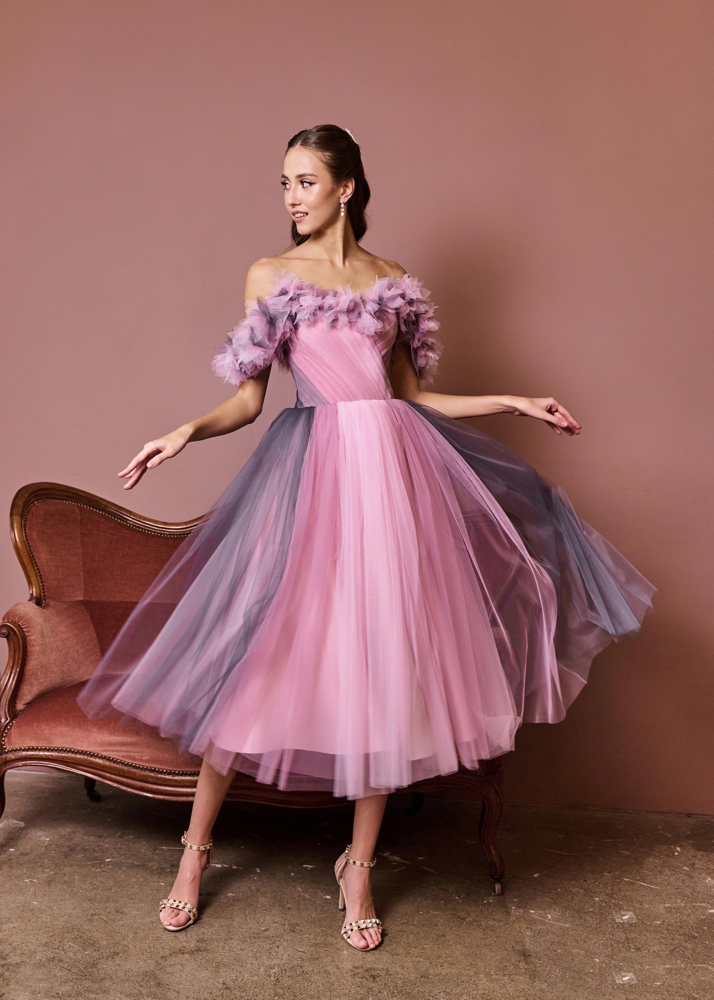 Вечернее платье Misty grey