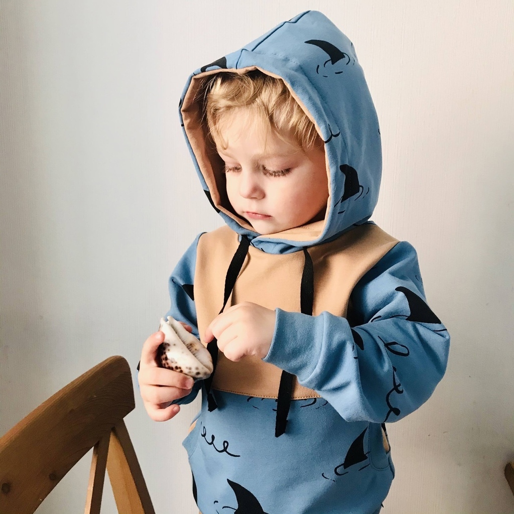 Худи «Sea», выкройка IVАhm №17 - весь размерный ряд