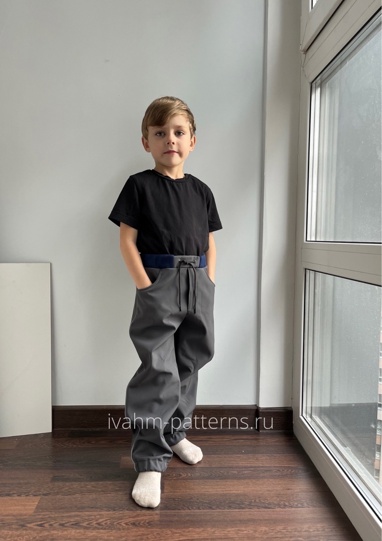Брюки детские, выкройка IVАhm №  66