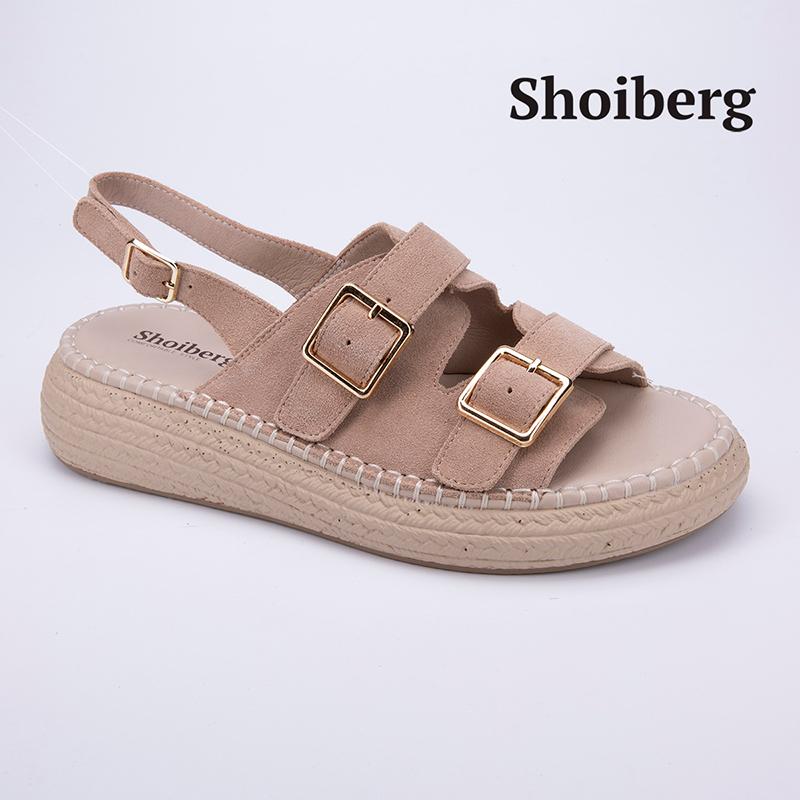 Сандалии женские бежевые Shoiberg