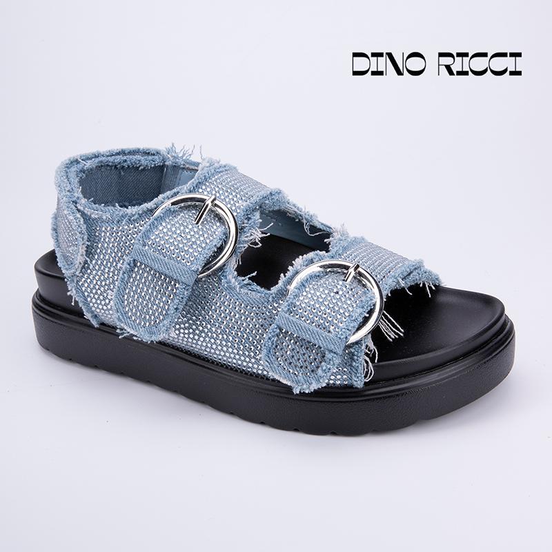 Сандалии женские голубые Dino Ricci