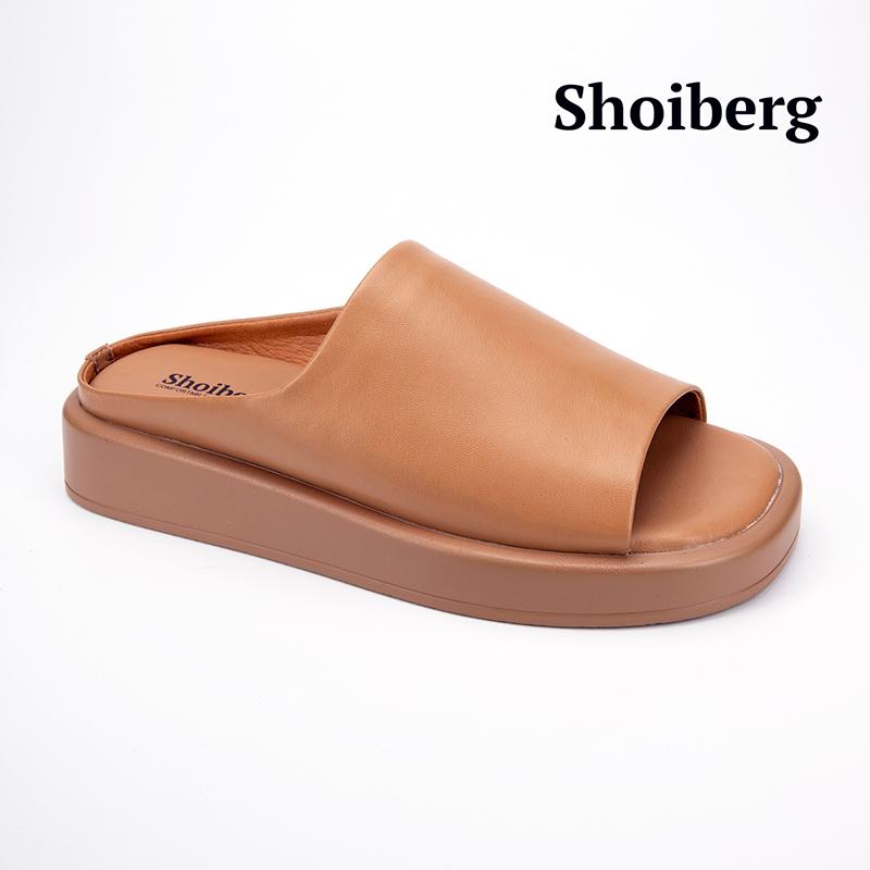 Сабо женские светло коричневые Shoiberg