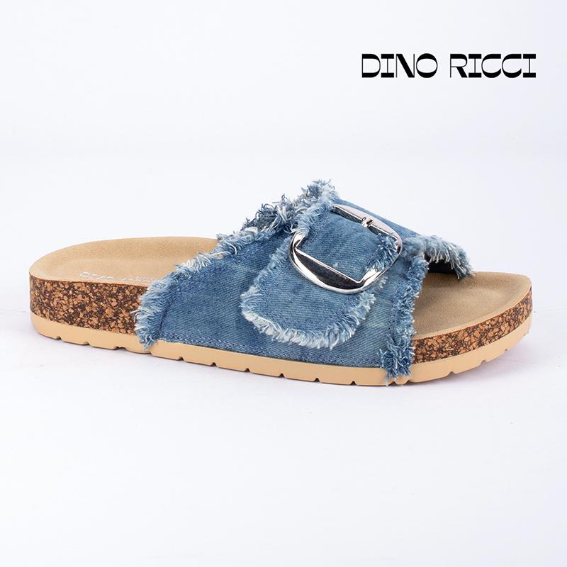 Сабо женские синие Dino Ricci
