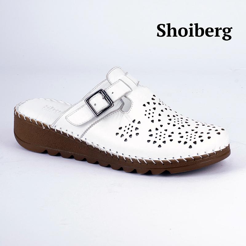 Сабо женские белые Shoiberg