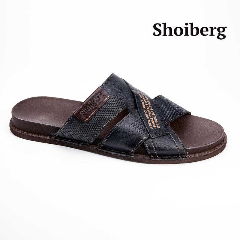 Сабо мужские синие Shoiberg