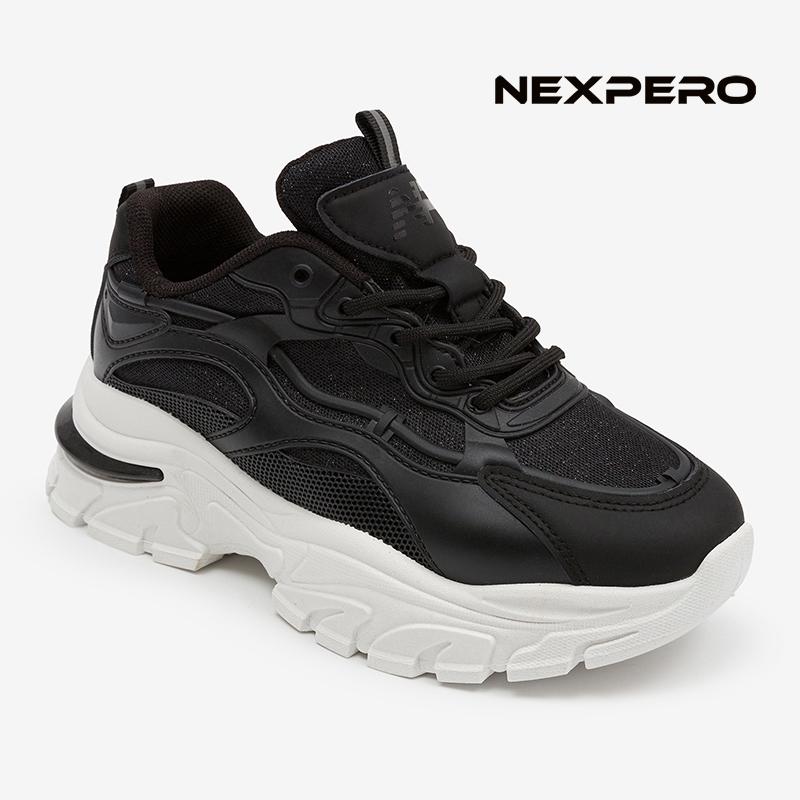 Кроссовки женские черные Nexpero