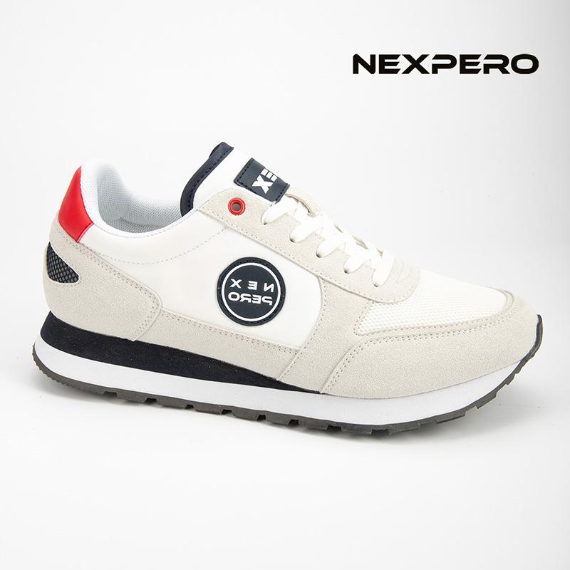 Кроссовки мужские белые Nexpero