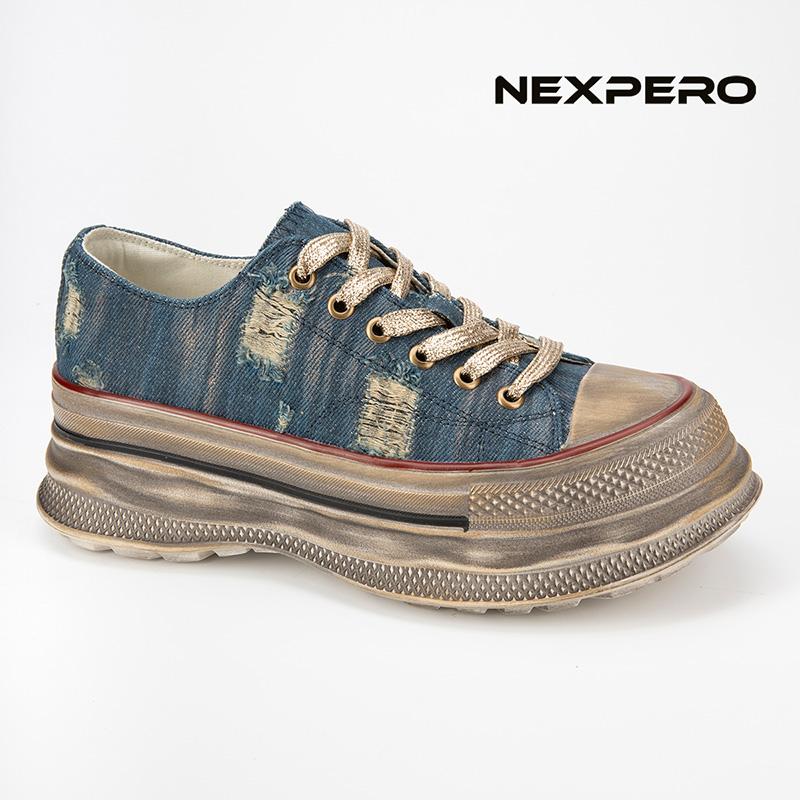 Кеды женские синие Nexpero