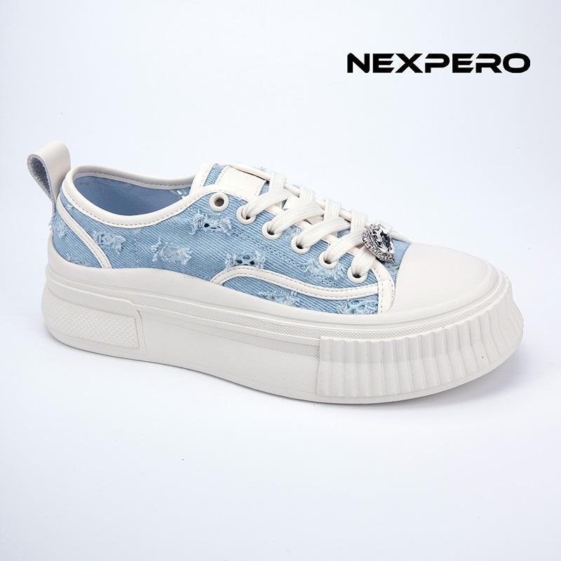 Кеды женские голубые Nexpero