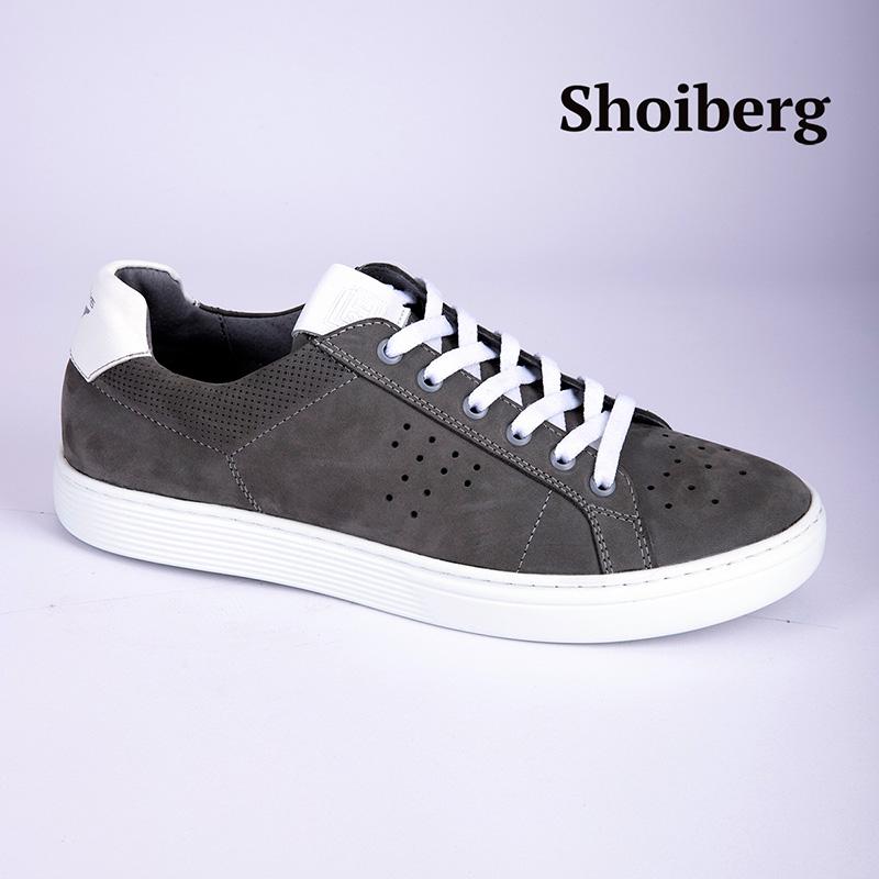 Кеды мужские серые Shoiberg