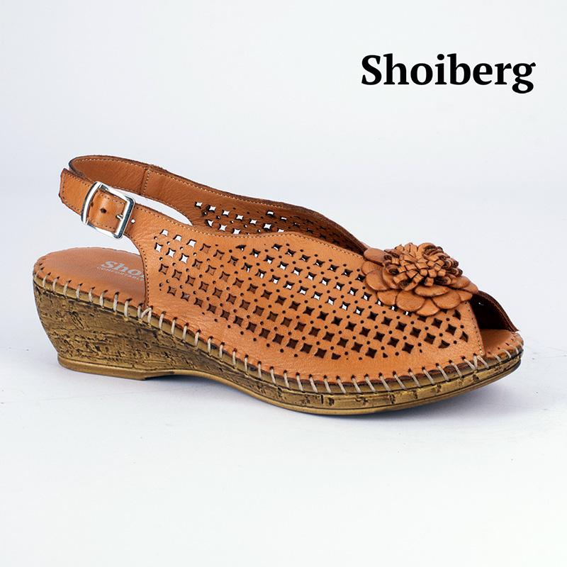 Босоножки рыжие Shoiberg