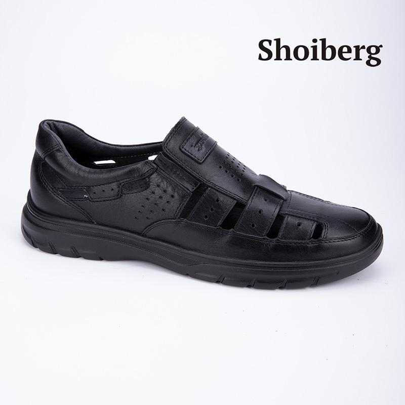 Туфли мужские черные Shoiberg