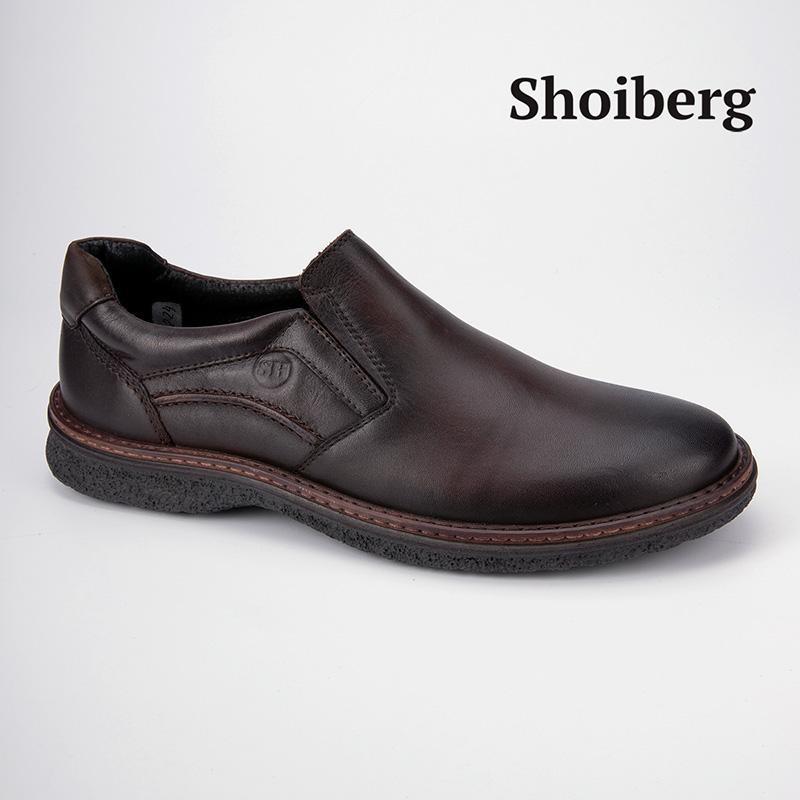 Туфли мужские коричневые Shoiberg