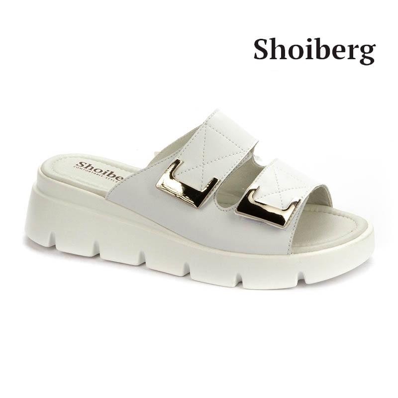 Сабо женские белые Shoiberg