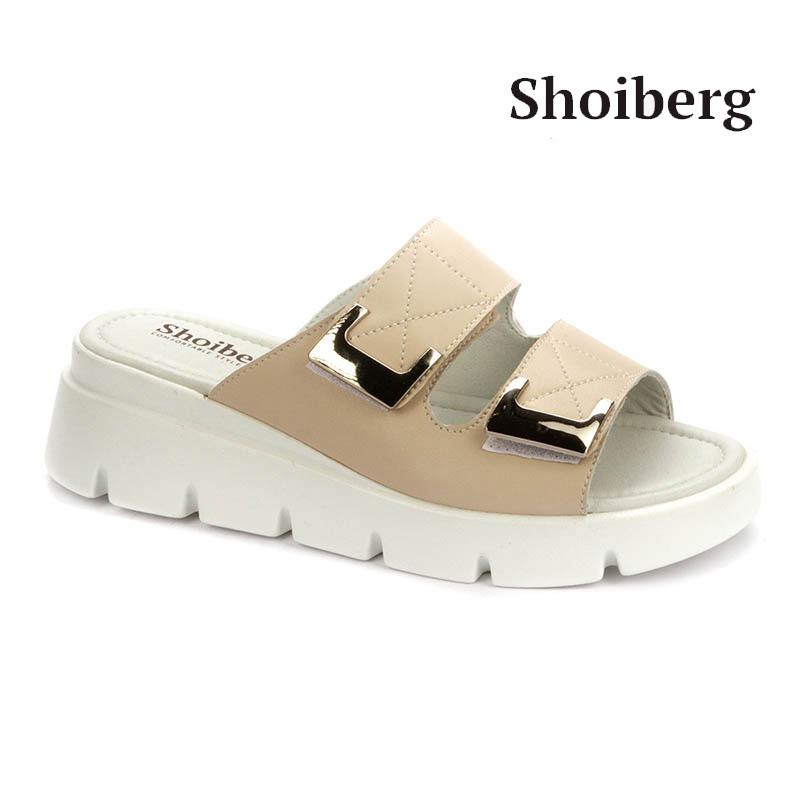 Сабо женские бежевые Shoiberg