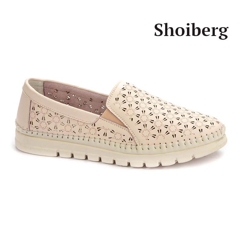 Туфли женские розовые Shoiberg
