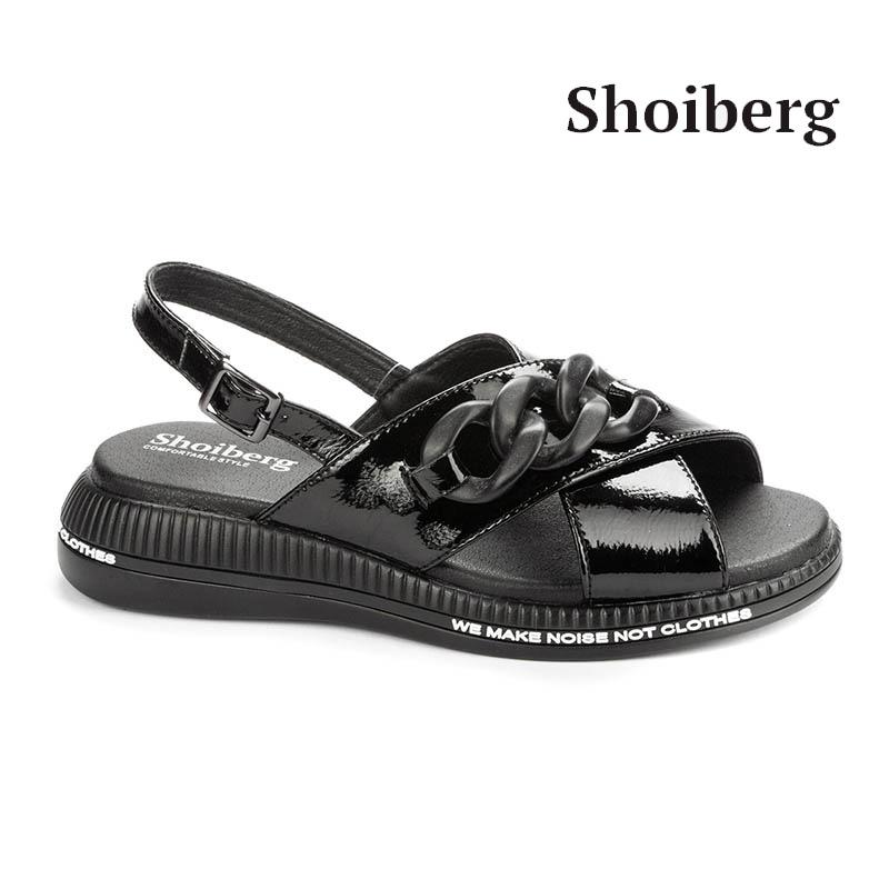 Сандалии женские черные Shoiberg