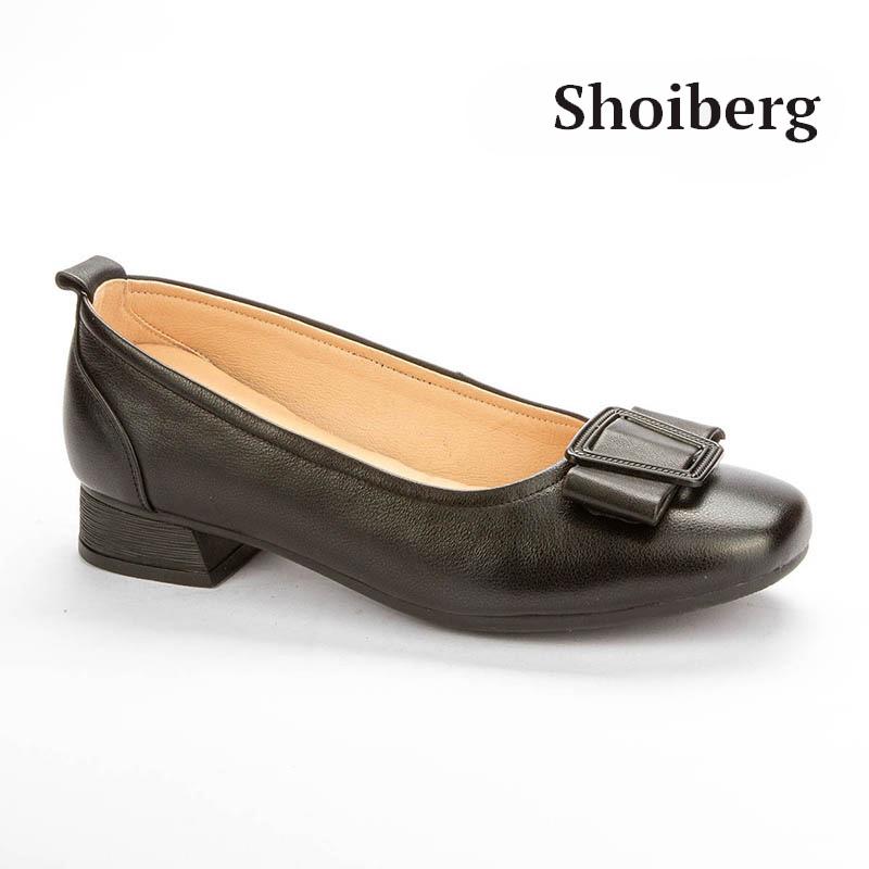 Туфли женские черные Shoiberg