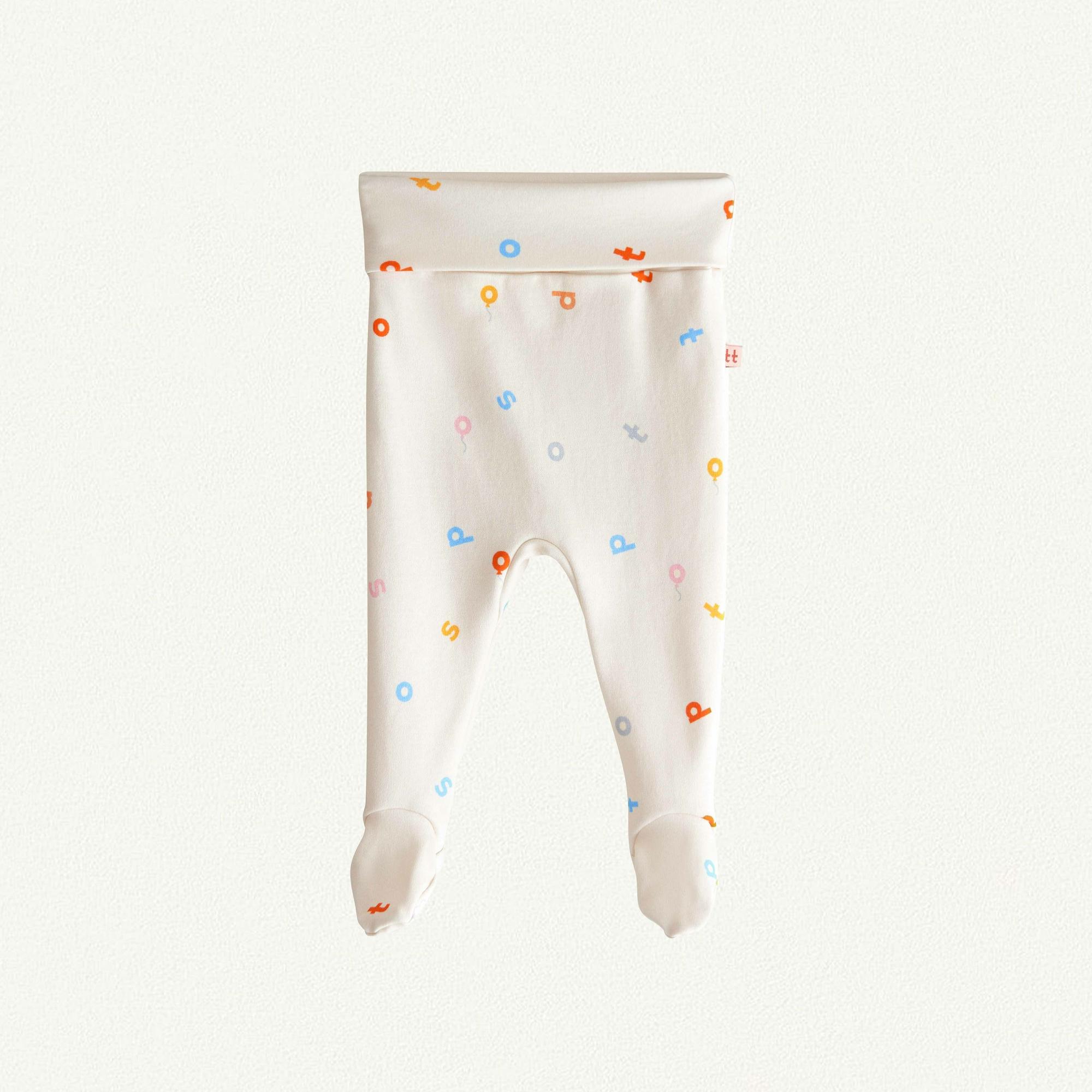 Брюки с закрытыми ножками Baby Letters