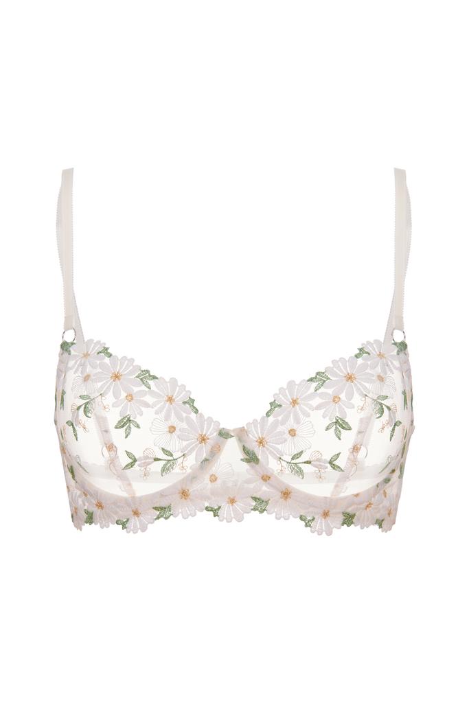 Лиф на косточках "Привет, ромашки"