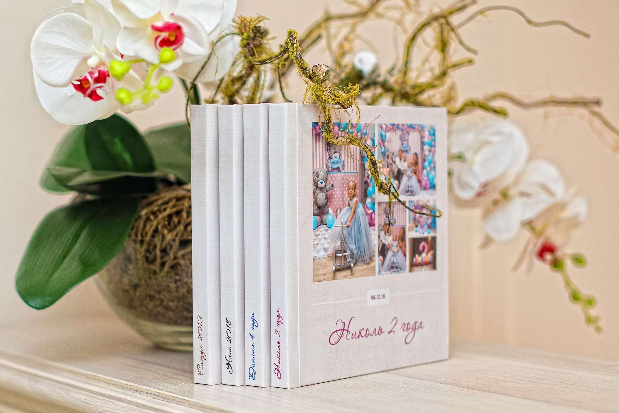 Фотокнига Стандарт 20*20 см, 10 разворотов ( твердая фото обложка)