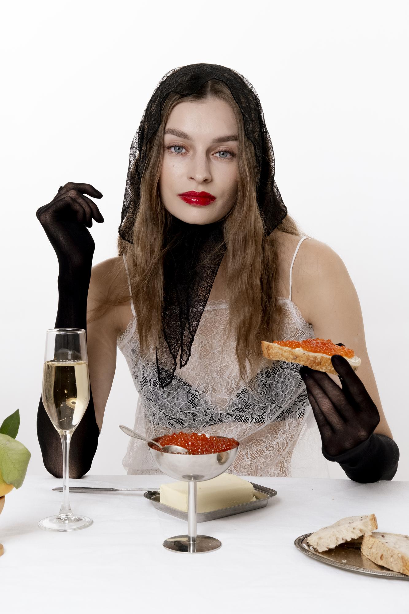 Косынка из кружева LA CHARME