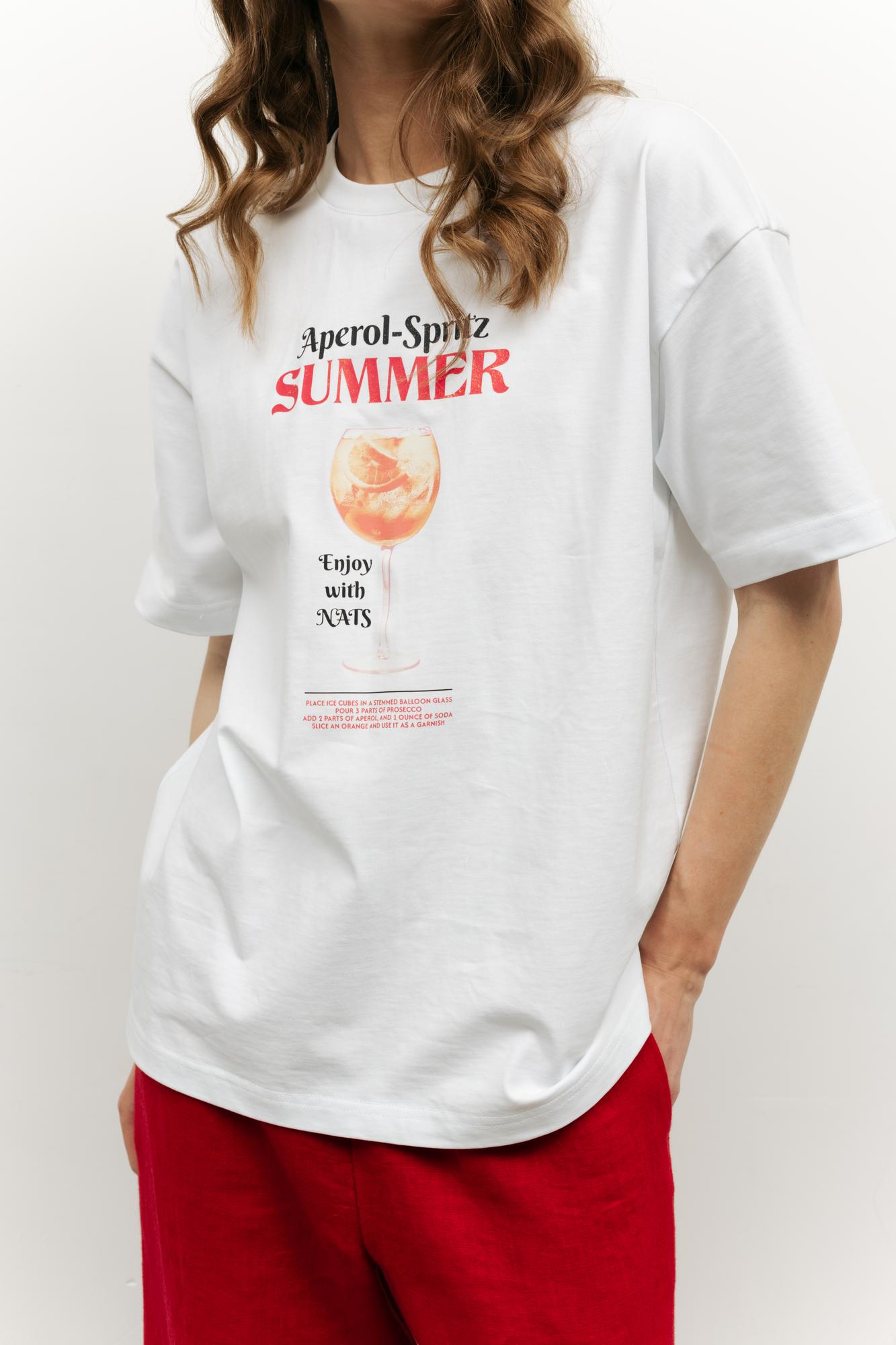 Футболка из хлопка APEROL