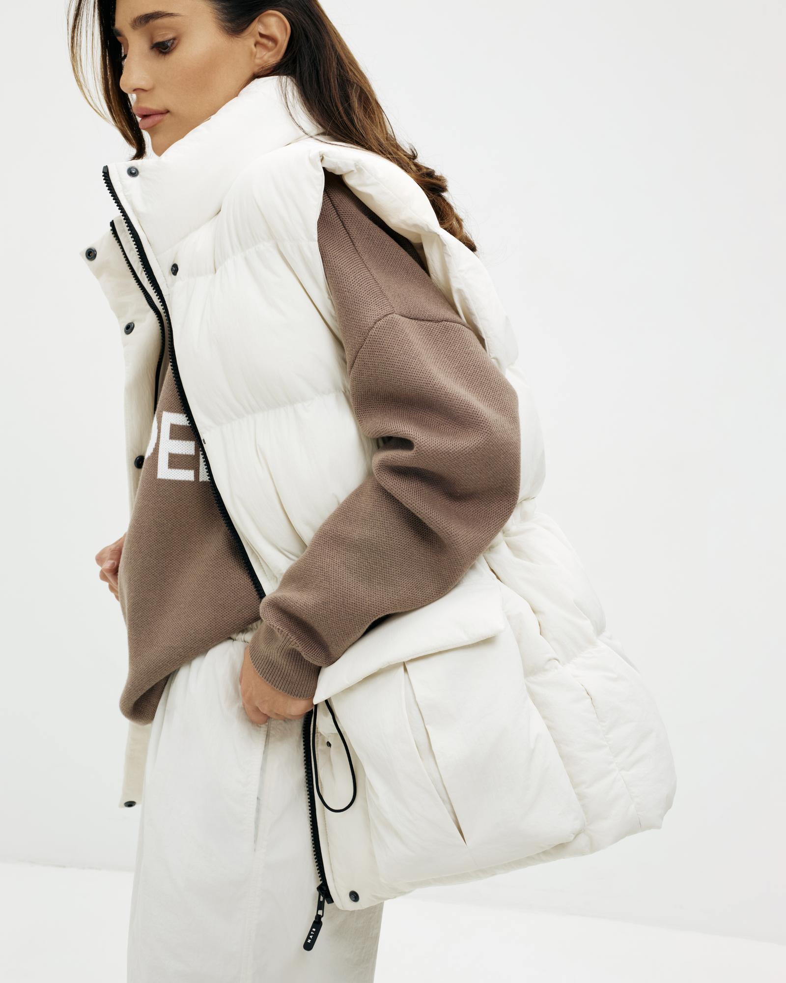 Жилет MONTREAL almond milk