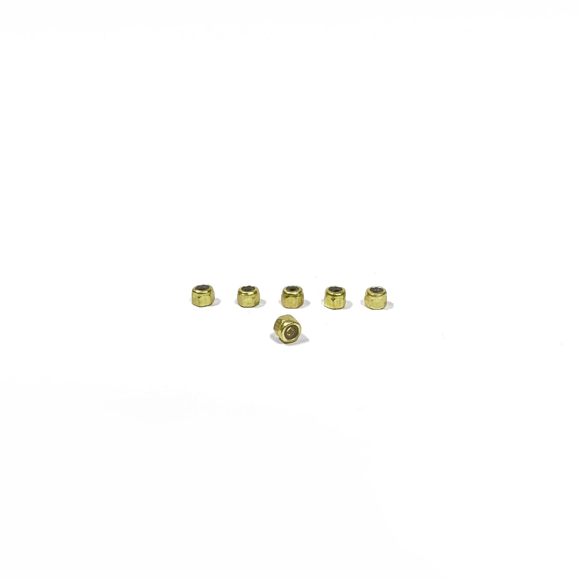 Гайки Systeam FB 'Lock-Nuts' золотые