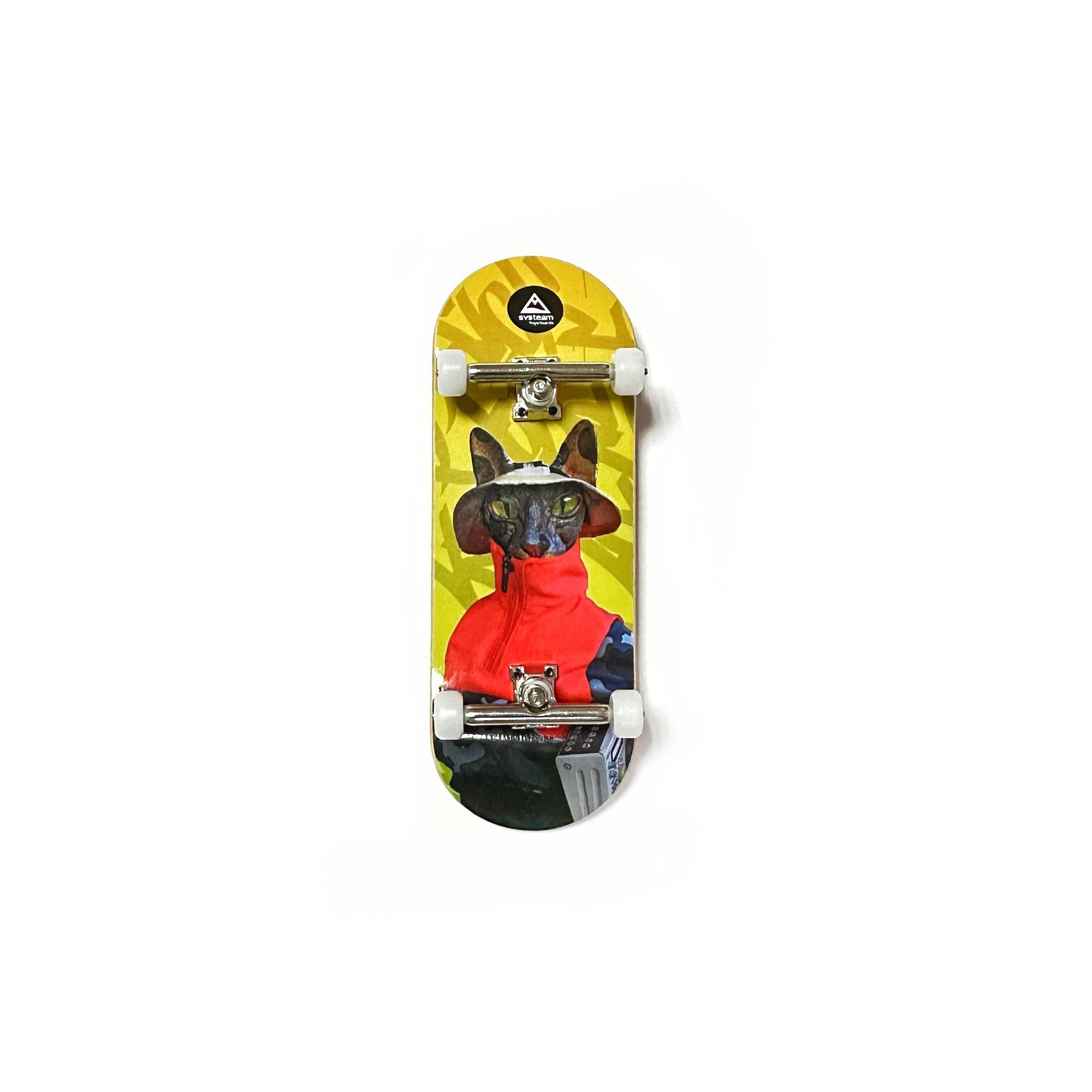 Комплит фингерборд Pro Systeam FB x Monster Underground - Street Cat