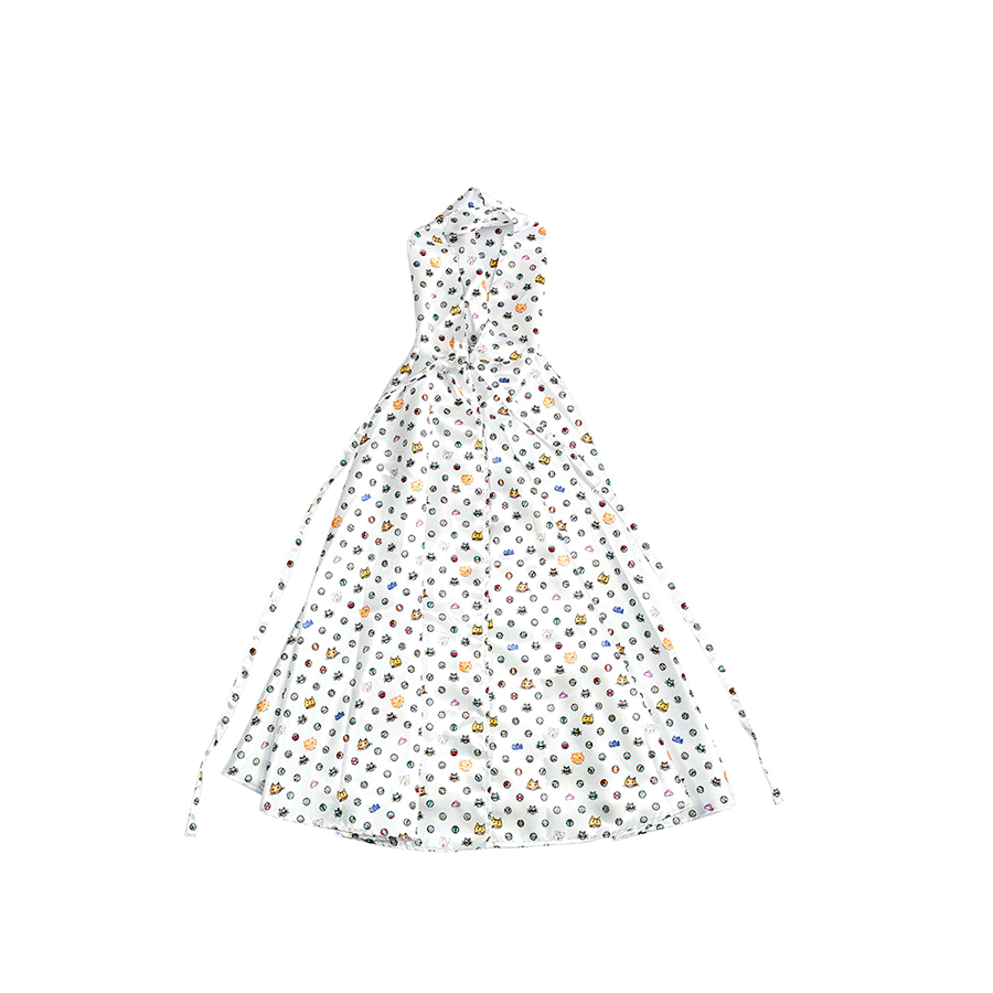 Накидка "Кошки" мелкий горох (2 цвета)