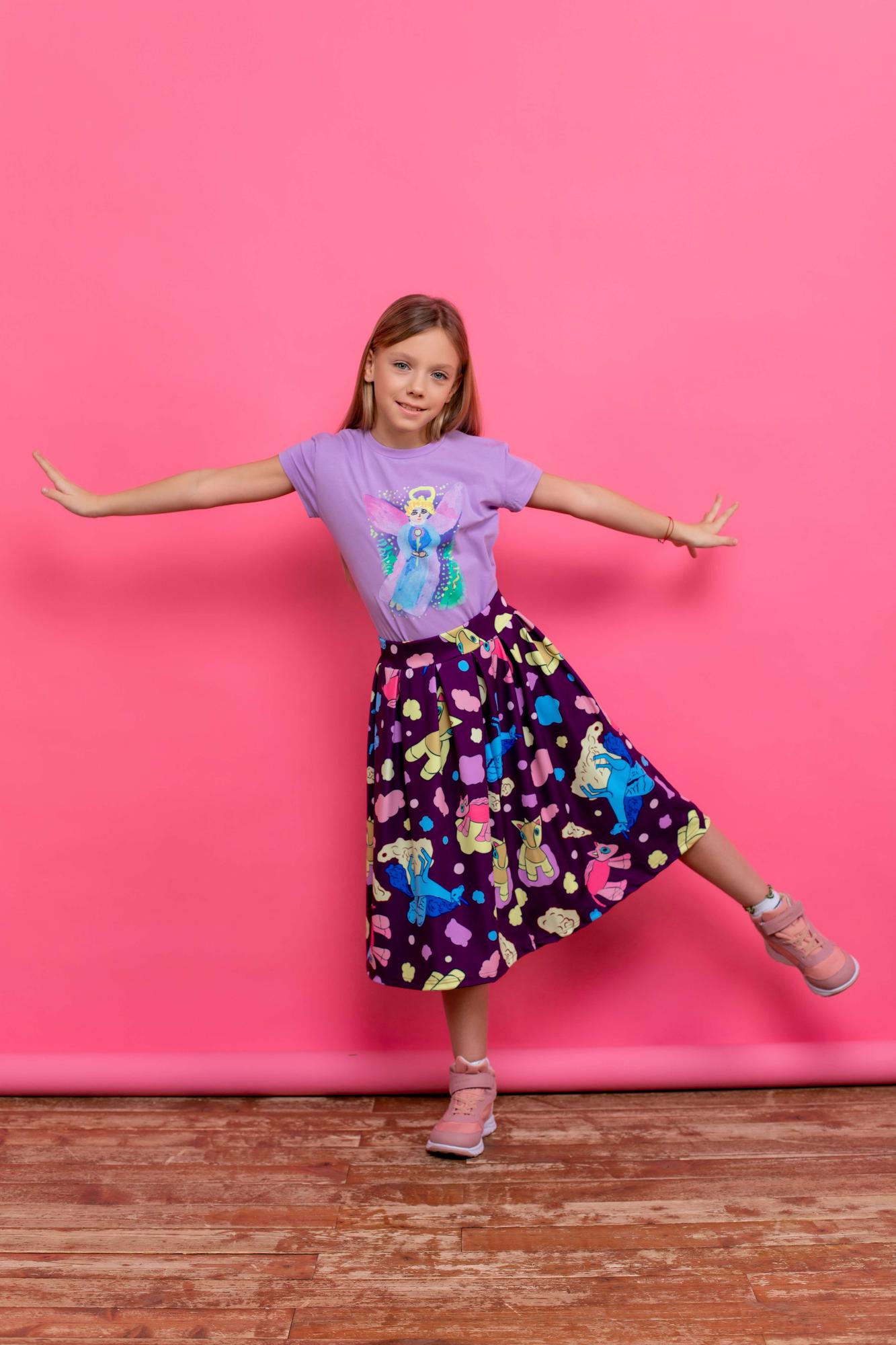 Юбка "Лошадки" (4 цвета)