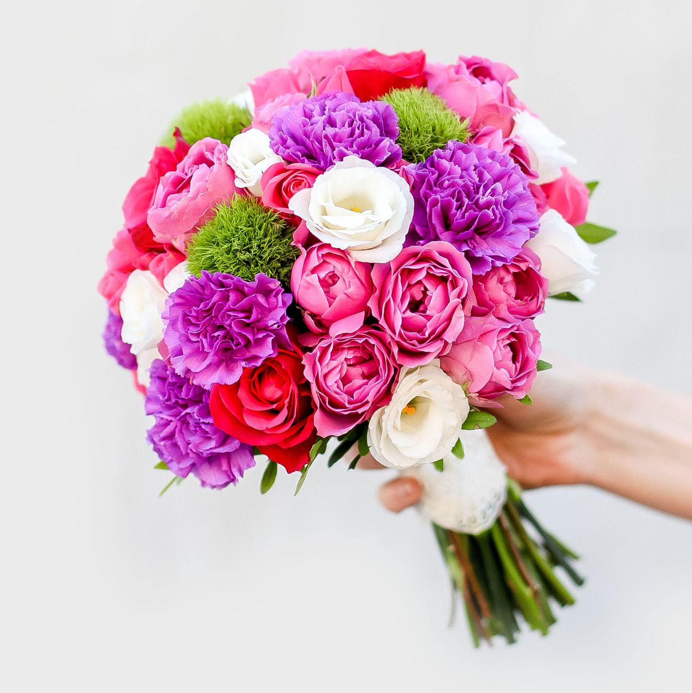 Свадебный букет VIOLET FUCHSIA