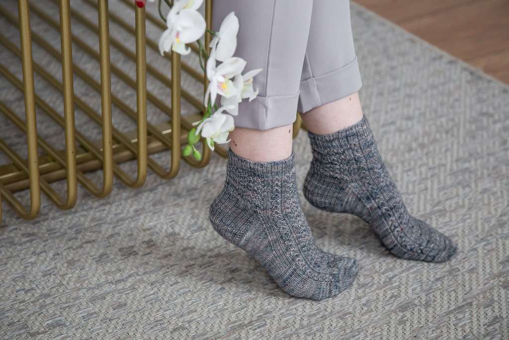 Andromeda socks - описание вязания