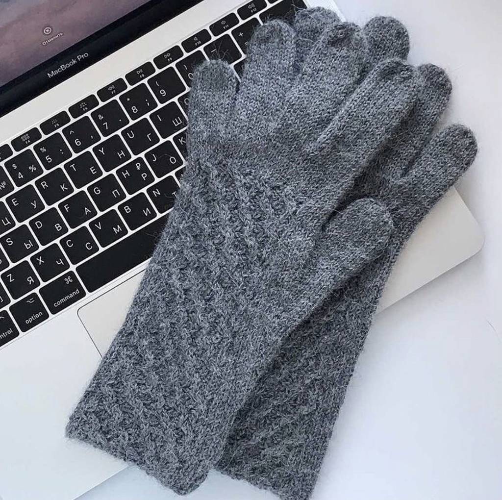 Graphite gloves (мужские) - описание вязания